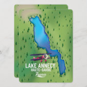 Lake Annecy,Haute-Savoie,frankrijk (Voorkant / Achterkant)