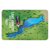 Lake Annecy,Haute-Savoie,frankrijk Magneet (Horizontaal)