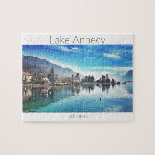 Lake Annecy, Talloires - Haute-Savoie Legpuzzel (Horizontaal)