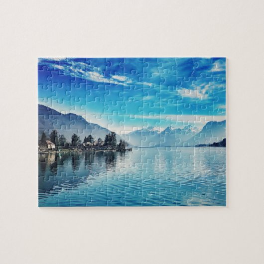 Lake Annecy, Talloires - Haute-Savoie Legpuzzel (Horizontaal)