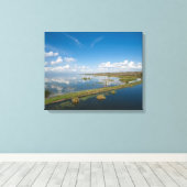Lake Apopka Florida Canvas Afdruk (Insitu (Houten vloer))