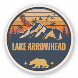 Lake Arrowhead, Californië Sticker