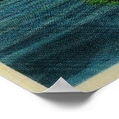 Lake Arrowiad, CA Yacht Club Racing Poster (Hoek)