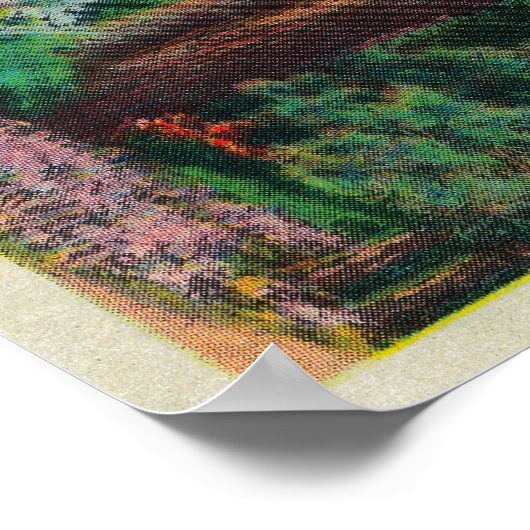 Lake Arrowiad ViewLake Arrowiad, CA 2 Poster (Hoek)