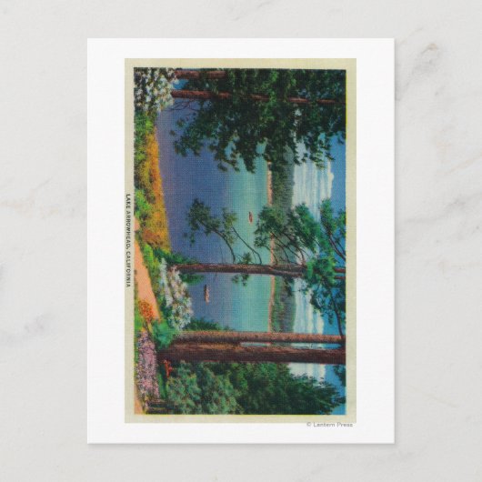 Lake Arrowiad ViewLake Arrowiad, CA Briefkaart (Voorkant)