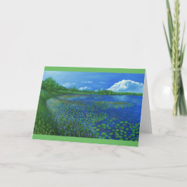 Lake Artemesia Wenskaart Kaart