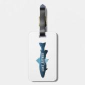 Lake Arthur Pennsylvania Fish Bagagelabel (Achterkant verticaal)