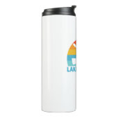 Lake Arthur Pennsylvania Kayak Thermosbeker (Gedraaid links)