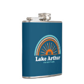 Lake Arthur Pennsylvania Rainbow Heupfles (Rechts)