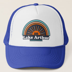 Lake Arthur Pennsylvania Rainbow Trucker Pet