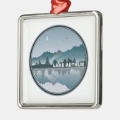 Lake Arthur Pennsylvania Reflection Metalen Ornament (Links)