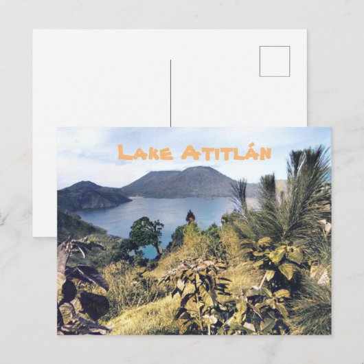 Lake Atitlán Briefkaart (Voorkant / Achterkant)
