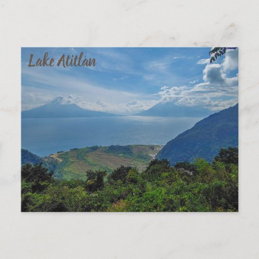 Lake Atitlán, Guatemala Briefkaart (Voorkant)
