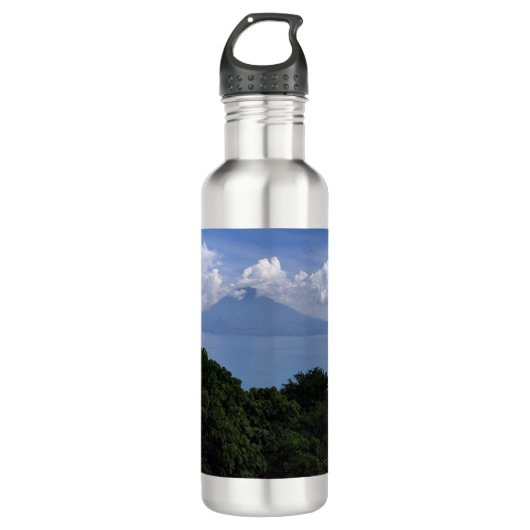 Lake Atitlan Volcanoes Waterfles (Voorkant)