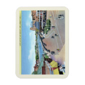 Lake Ave. en Wesley Lake, Asbury Park NJ  Magneet (Verticaal)