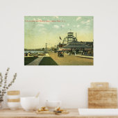 Lake Avenue, Asbury Park, NJ 1909  Poster (Keuken)
