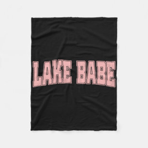 Lake Babe Leven Zomer Vakantie Strand Fleece Deken