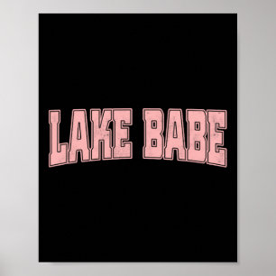 Lake Babe Leven Zomer Vakantie Strand Poster