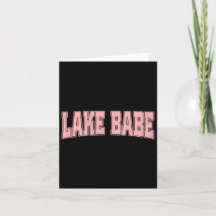 Lake Babe Life zomervakantie strand Kaart