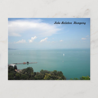 Lake Balaton, Hongarije Briefkaart