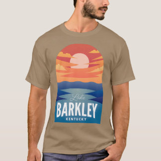 Lake Barkley KY Retro Sunset T-shirt