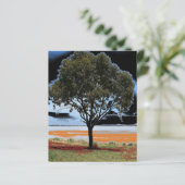 Lake Beac Solo Tree Papier Blad (Staand voorkant)