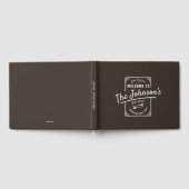 Lake Beach House Guest Book | donkerbruin Gastenboek (Volledig)