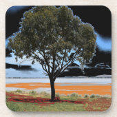 Lake Beeac Solo Tree Onderzetters (Voorkant)