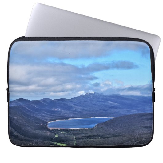 Lake Bellfield vanaf Boroka Lookout Laptop Sleeve (Voorkant)