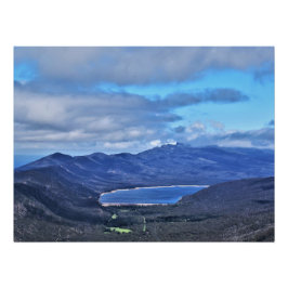 Lake Bellfield vanaf Boroka Lookout Perfect Poster