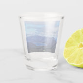 Lake Bellfield vanaf Boroka Lookout Shot Glas (Achterkant)