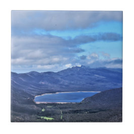 Lake Bellfield vanaf Boroka Lookout Tegeltje