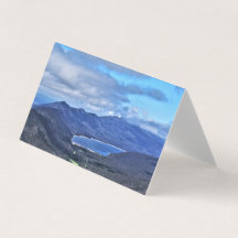 Lake Bellfield vanaf Boroka Lookout Wenskaart