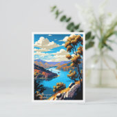 Lake Berryessa California Verenigde Staten Travel  Briefkaart (Staand voorkant)