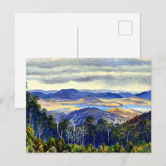 Lake Biwa, Japans Briefkaart (Voorkant / Achterkant)