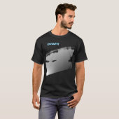 Lake black and white T-Shirt (Voorkant volledig)