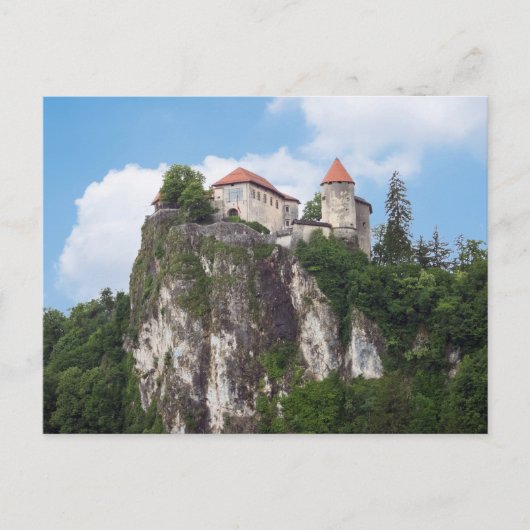 Lake Bled Castle, Bled, Slovenië Briefkaart (Voorkant)