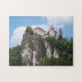 Lake Bled Castle, Bled, Slovenië Legpuzzel (Horizontaal)