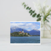 Lake Bled Island - de Treasure of Slovenia Briefkaart (Staand voorkant)