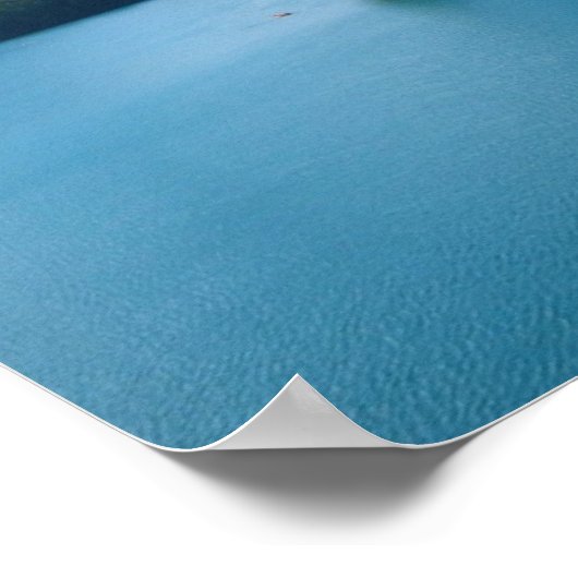 Lake Bled Island Slovenië Poster (Hoek)