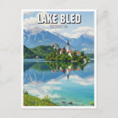 Lake Bled Slovenia Briefkaart (Voorkant)