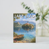 Lake Bled Slovenia Briefkaart (Staand voorkant)