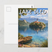 Lake Bled Slovenia Briefkaart (Voorkant / Achterkant)