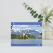 Lake Bled, Slovenië Briefkaart (Staand voorkant)