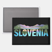 Lake Bled Slovenië Europa Magneet (Voorkant / Achterkant)