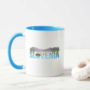Lake Bled Slovenië Europa Mok