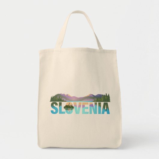 Lake Bled Slovenië Europa Tote Bag (Voorkant)