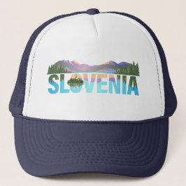 Lake Bled Slovenië Europa Trucker Pet
