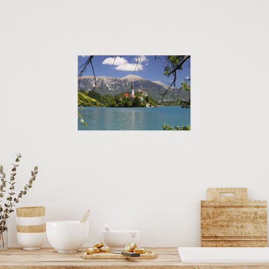 Lake Bled, Slovenië Poster (Keuken)