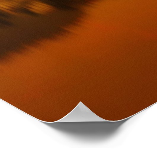 Lake Bled Sunset | Natuurlijke schoonheid van Slov Poster (Hoek)